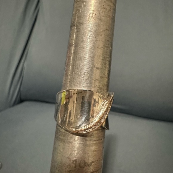 925& 14k wide band ring brand EFFY - Picture 3 of 7